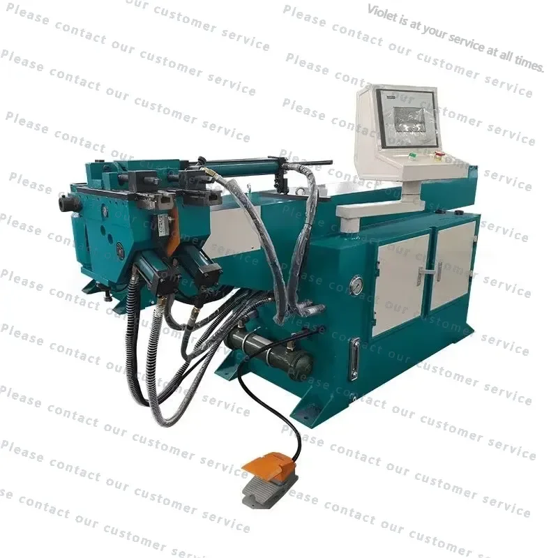 NC38*2t Semi-Automatic Hydraulic Tube Bending Machine Round and Rectangular Pipe Bending Machine