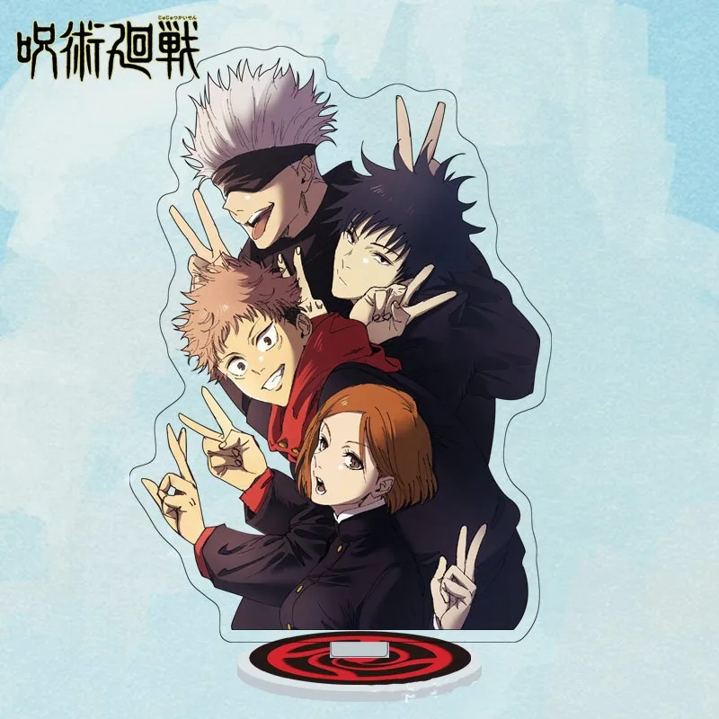 أنيمي Jujutsu Kaisen تأثيري الشكل ، الاكريليك الوقوف ، نموذج لعبة ، جوجو رائع ، عشاق جمع ، سطح المكتب الديكور ، هدايا للرجال والنساء