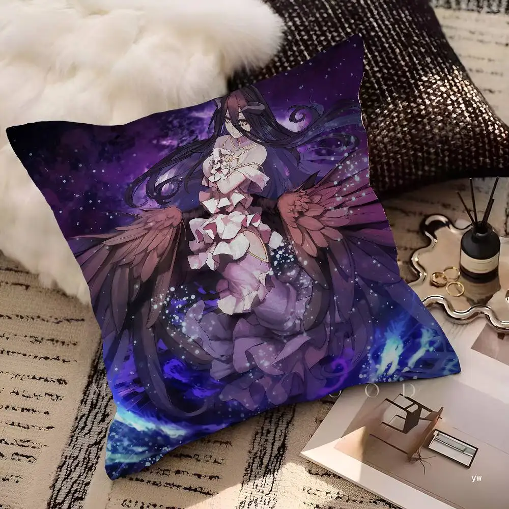 Albedo Overlord Pillow Gifts Home Office Furnishings Bedroom Sofa Car Cushion Cover case 45x45cm
