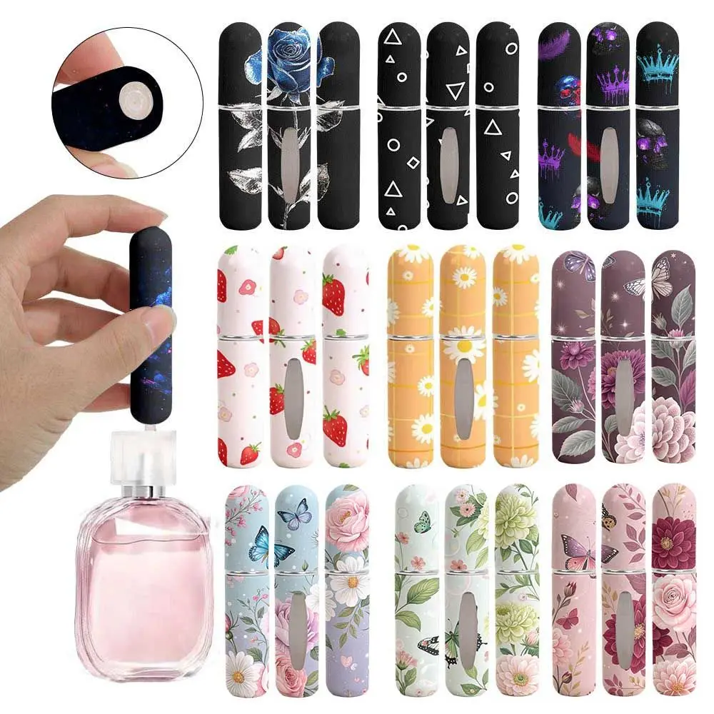 

New 5ml Mini Perfume Bottle Refillable Storage Sprayer Empty Cosmetic Containers Spray Atomizer Bottle Leak-proof Sub-bottling
