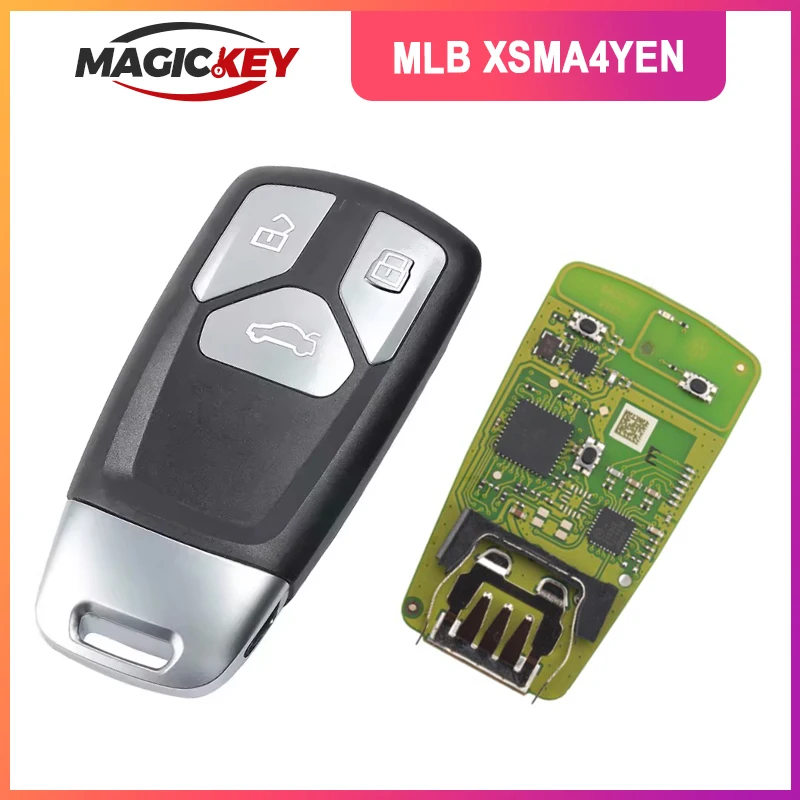 

Пульт дистанционного управления MAGICKEY XSMA4YEN MLB 2026 Xhorse A.D A4 с 3 кнопками и корпусом ключа, совместимый с MLB / VVDI2 / Key Tool Plus