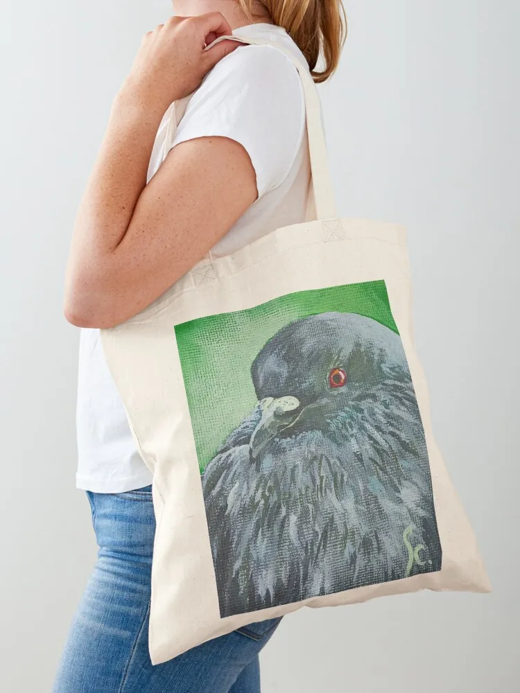 

Chonky pigeon Tote Bag Custom bag canvas shopping bag Women's shopping Women bags