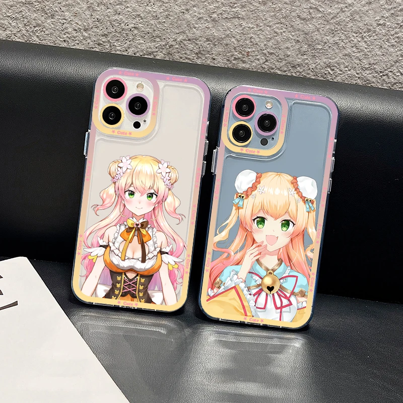 

Momosuzu Nene Phone Case For Redmi 7 8 9 A For Redmi Note 5 7 8 9 10 11 Pro Max 4G 5G Funfas