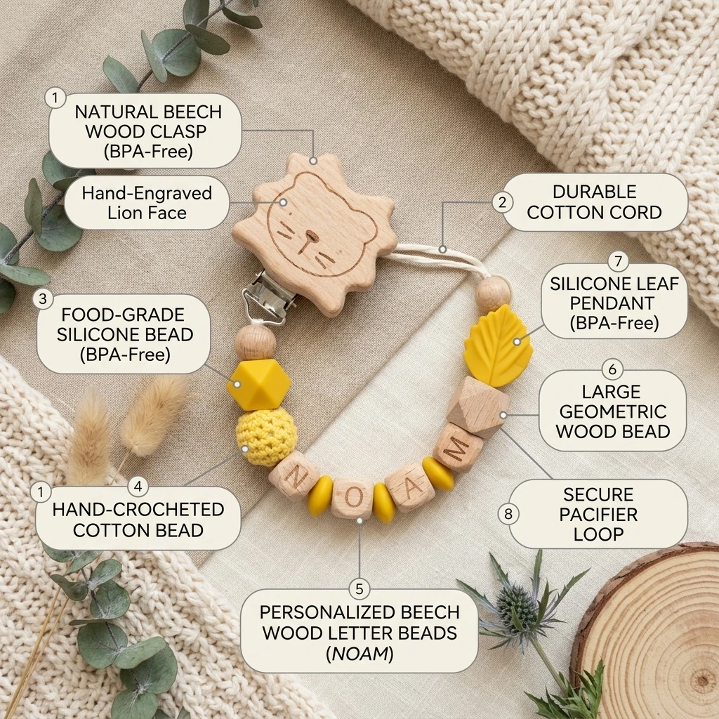 Mittsboy Personalizowany Klips – Baby Teethers recenzja i cena