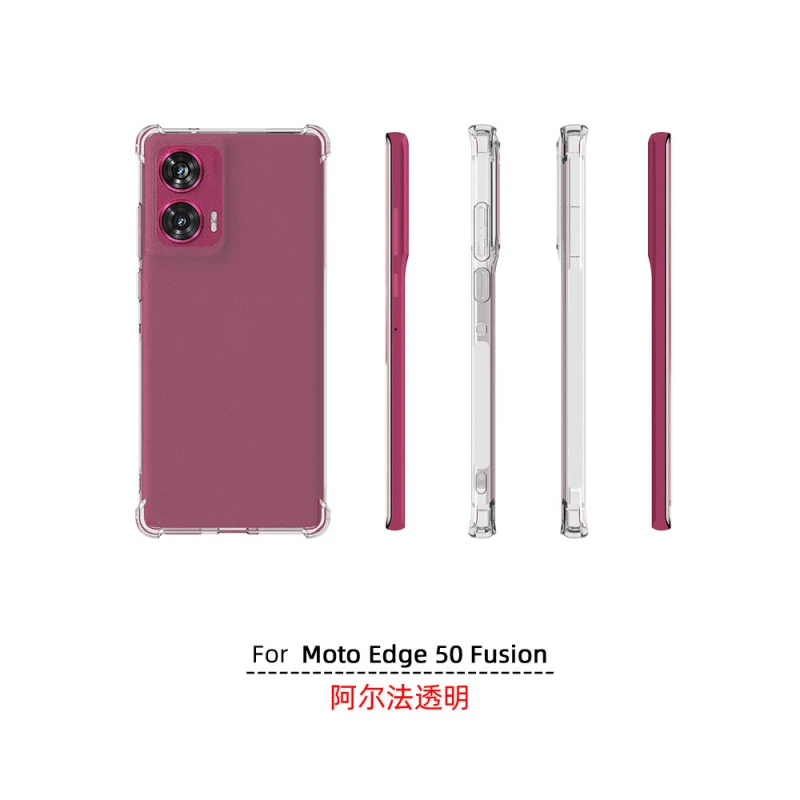 ApplicableMoto Edge 50 FusionGProtective Sleeve Phone CaseTPUAlpha Anti-Collision Four-Corner Phone Case