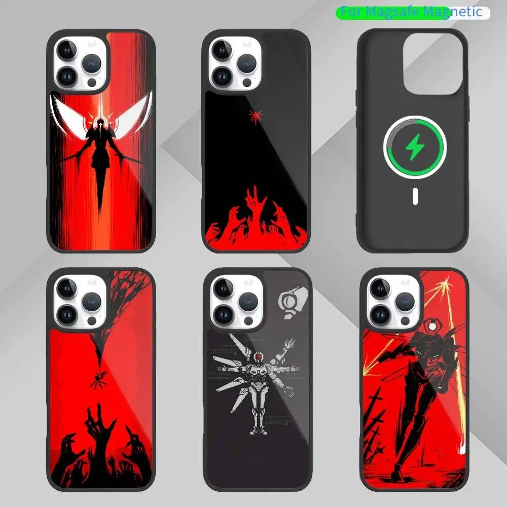 

U-Ultrakill G-GAME Phone Case For iPhone17,16,15,14,13 Plus,Pro Max Magnetic For Magsafe Wireless Charging