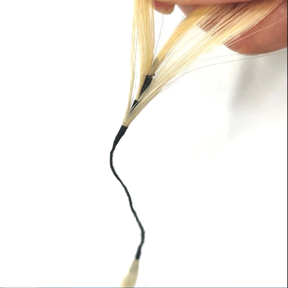 غير مرئية التوأم الريش خط الشعر التمديد خط مزدوج عذراء الشعر البشري الروسي مستقيم نمط لحمة الشعر 100 جرام لكل حزمة