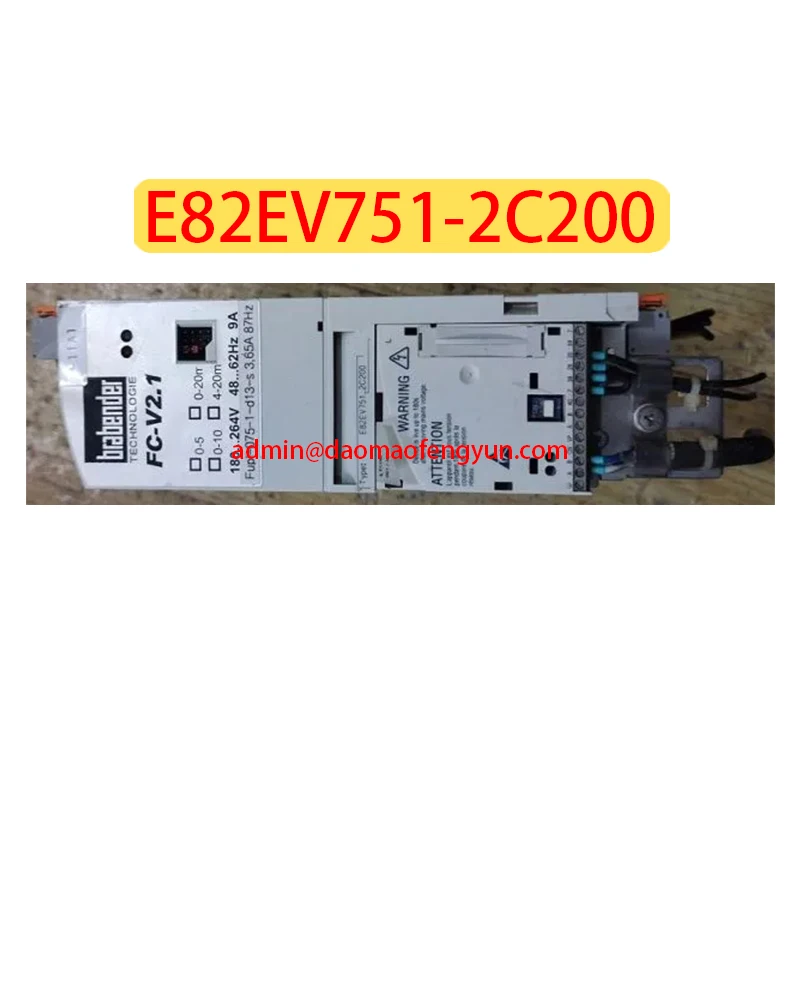 

8200 vector E82EV751-2C200 Brand new Converter，Fast shipping