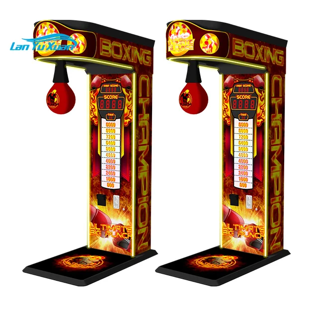 Low price!! Ultimate Big Punch boxing game machine, electronic boxing machine ,boxer machine for sale (NF-P22)