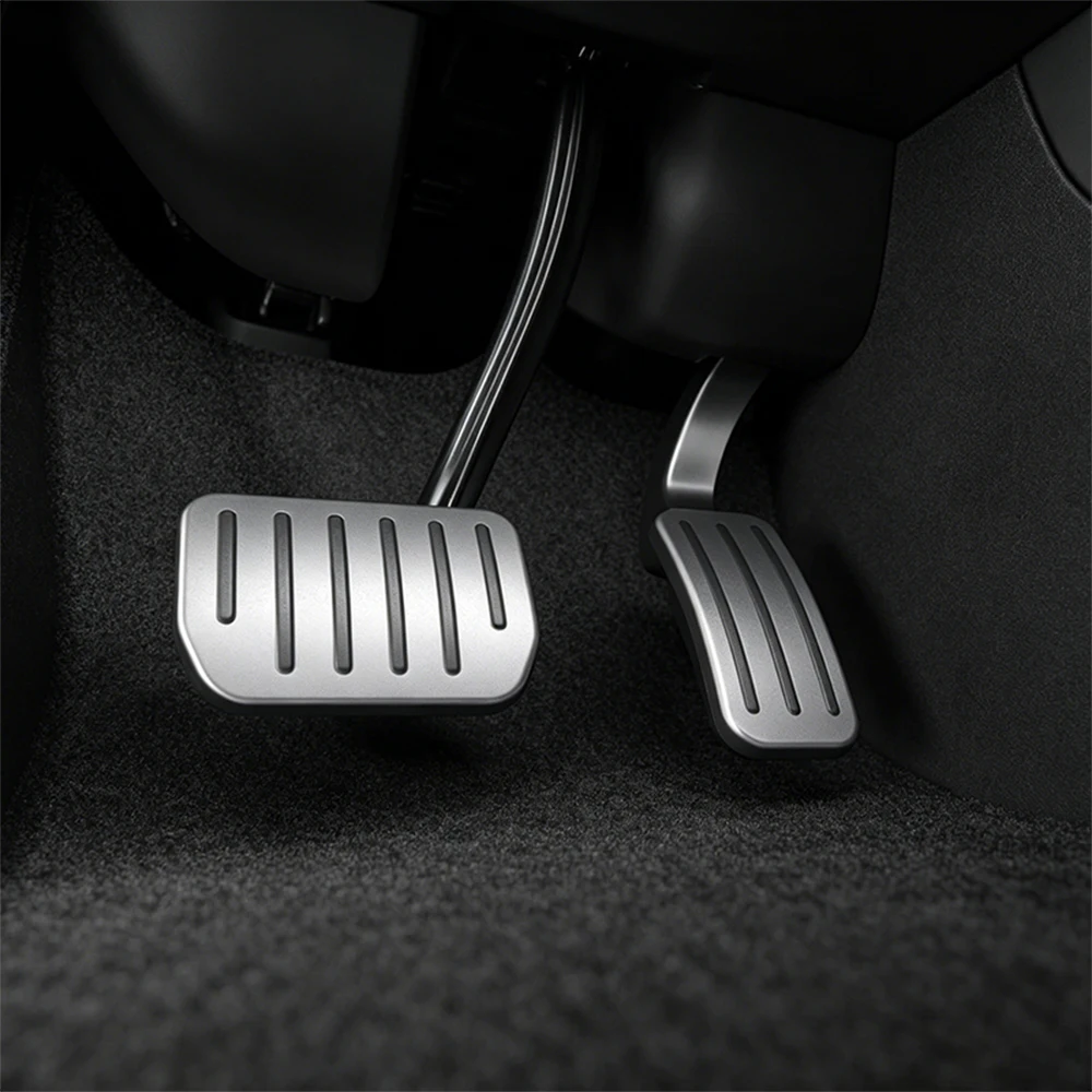 Accelerator Gas Fuel Brake Rest Pads Mat For Tesla Model 3 Model YL Model Y Juniper Foot Pedal Protective Cover Car Accesories