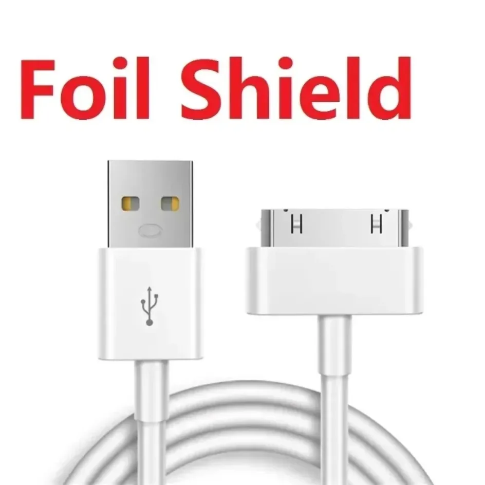 30 دبوس USB كابل شواحن آيفون 4 4s 3G 3GS iPad 1 2 3 iPod محول الملحقات نانو اللمس شحن كابل بيانات شاحن يو اس بي
