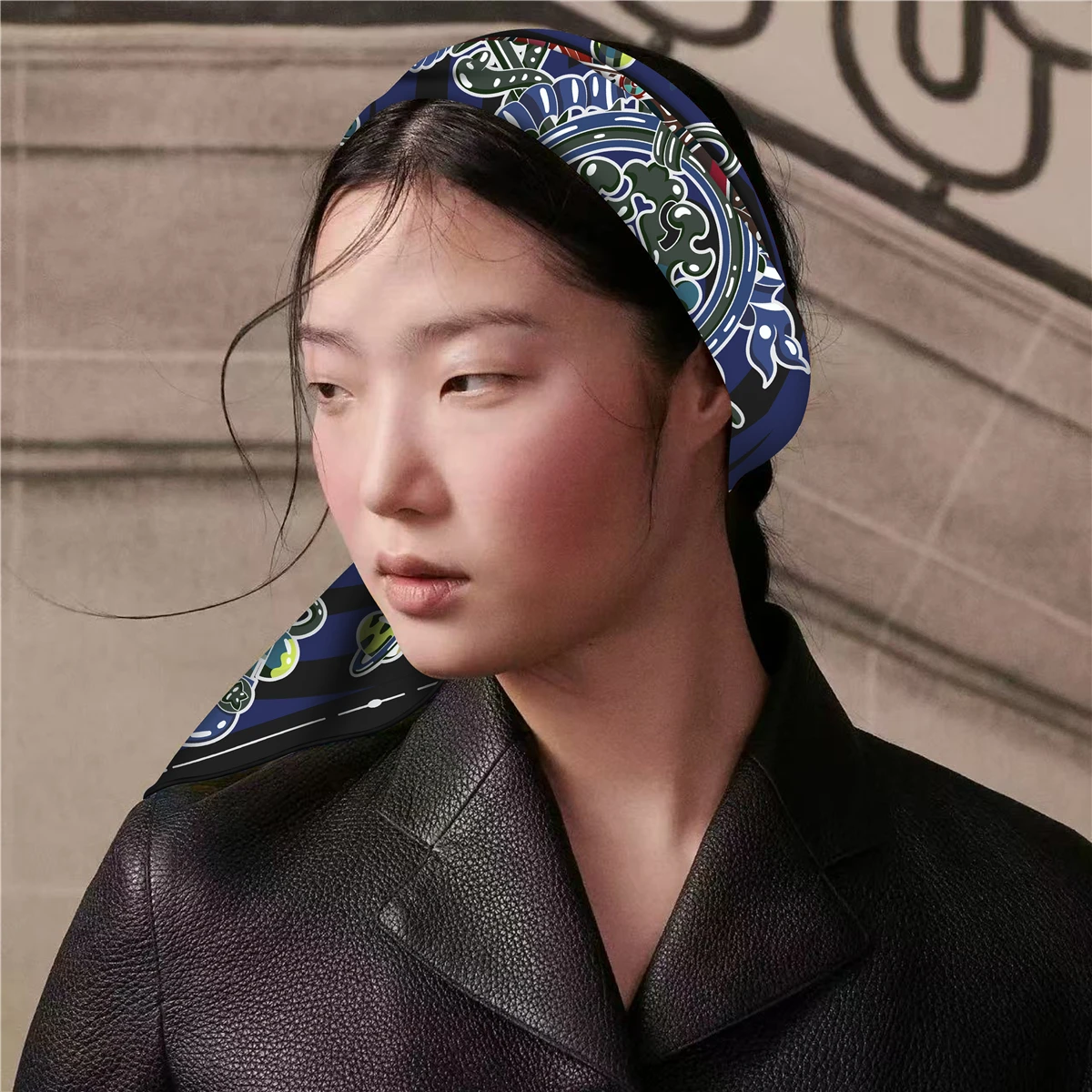 Double Sided Twill Silk Scarf Women Square Hems Rollerd Scarves Bandanas 70cm Women's Head Scarves Hair Summer Accessories Gift