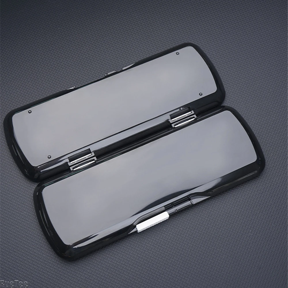 21x7.5cm Storage Box - Moisture-proof & Rust-proof with Sponge & Lock for Scissors, Tools, Jewelry & Watches