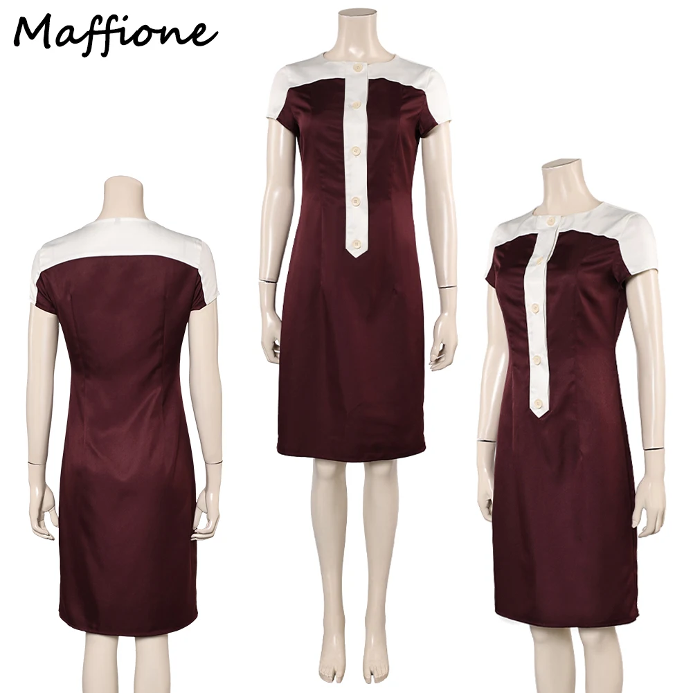 

Susan Storm Cosplay Dress Costume 2025 Movie 4 Pieces Fantastic Disguise Roleplay Outfits Halloween Party Skirts Uniform Suits