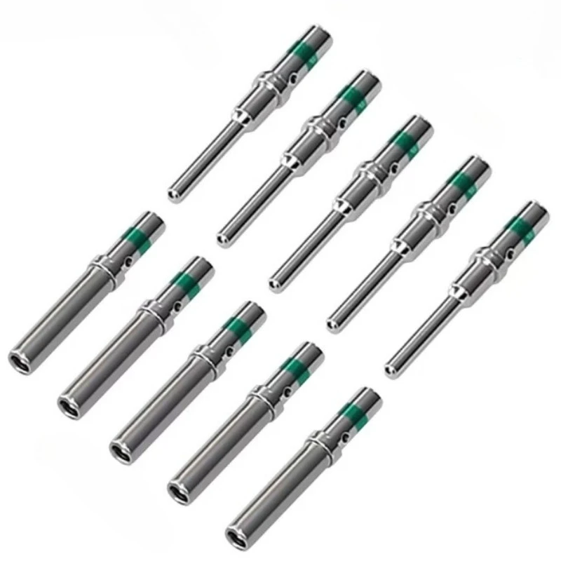 50Pcs DT 1.5mm Series Pin Contact 0462-215-16141 0460-209-16141,Stainless Steel Wiring Harness Terminal