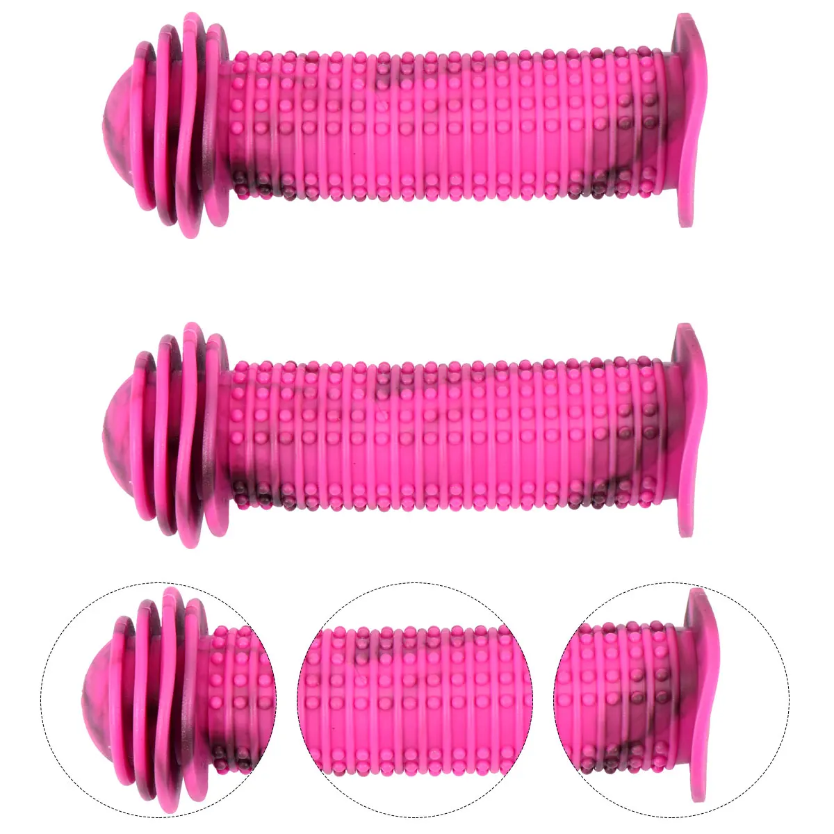 

2pcs Bike Handlebar Grips Non-slip Rubber Covers for Kids Scooter Durable Handlebar Protection Anti-slip Grip for Bicycle