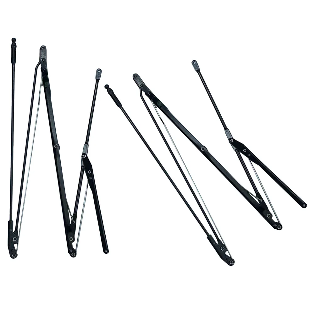 

2 Sets Crochet Hook Umbrella Accessories Folding Repair Parts Ribs 5400X900X300CM Repairing Black for Travel