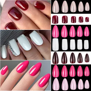 12 best sales Móng tay giả ngắn - №4