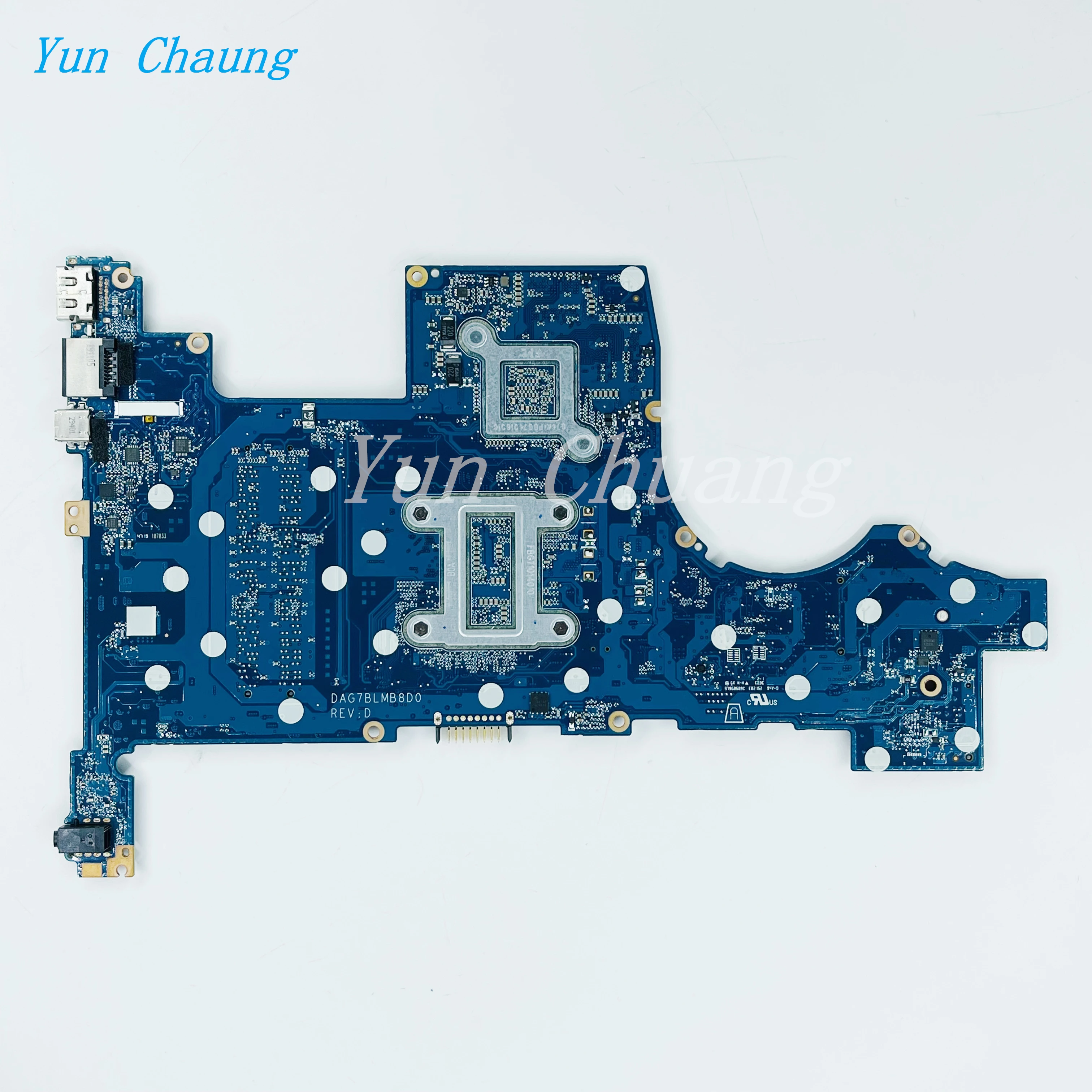 DAG7BLMB8D0 Modl:G7BL For HP TPN-Q208 15-CS G7BL Laptop Motherboard With i5-10th/i7-10th CPU V2G-GPU DDR4 L88001-601 L67283-601