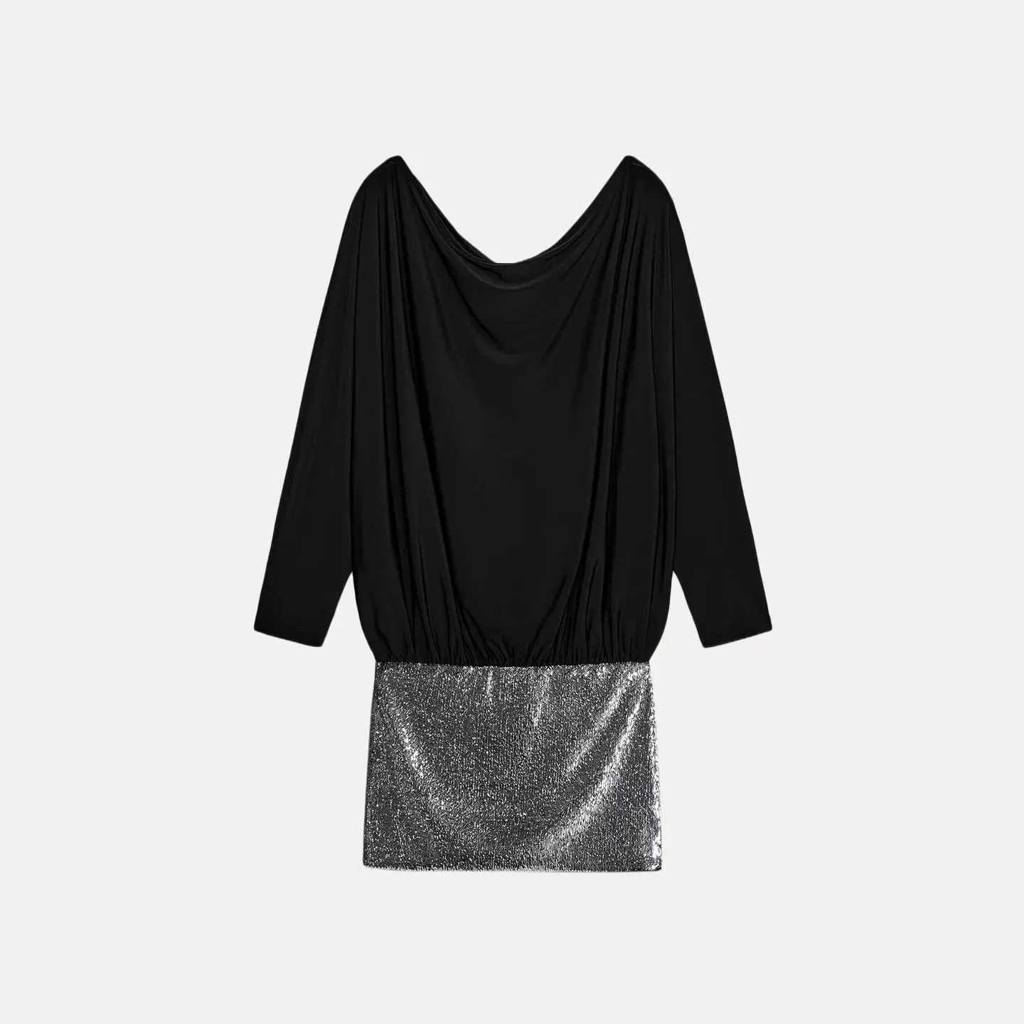 Faionable ronde Ne Splice kralen versierd ort Dr Z dames nieuwe 2025, Ele Sle Long Sve casual fit Dr