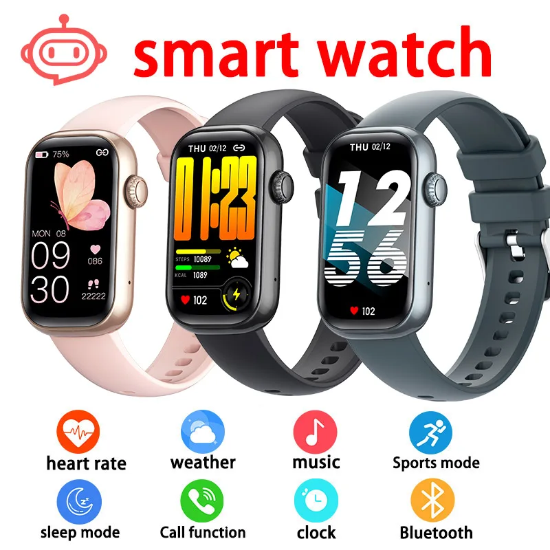 

Новые часы с Bluetooth-вызовом 5,2, 1,47-дюймовый TFT-экран, разрешение 172*3000, мониторинг сердечного ритма и здоровья, умные мужские часы 2025