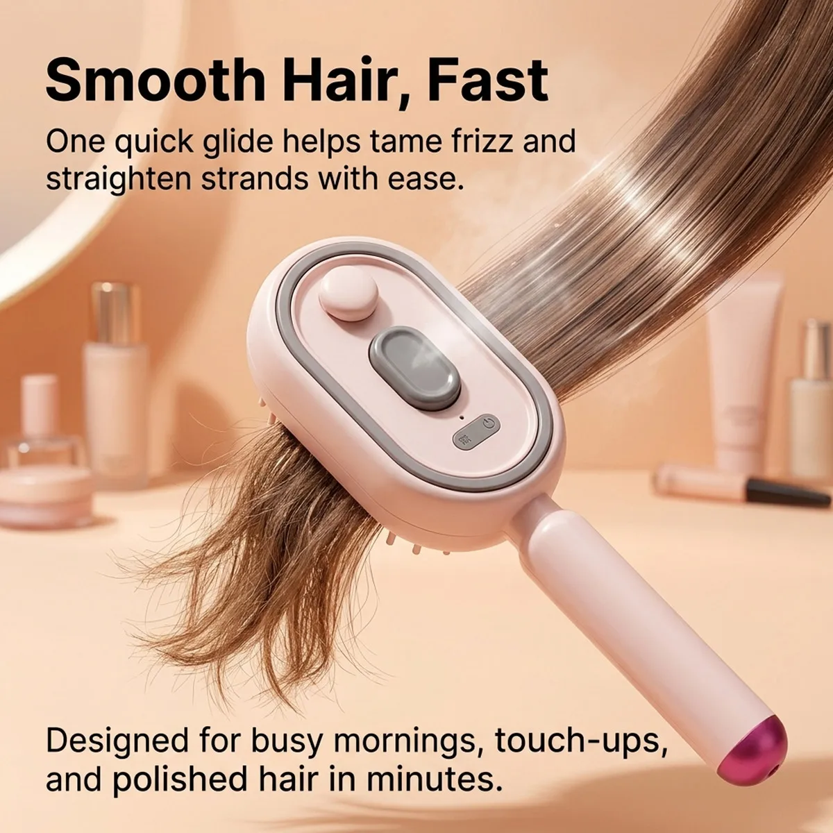 Hair Care Gift - Pettine Elettrico Autopulente con Cuscino d'Aria
