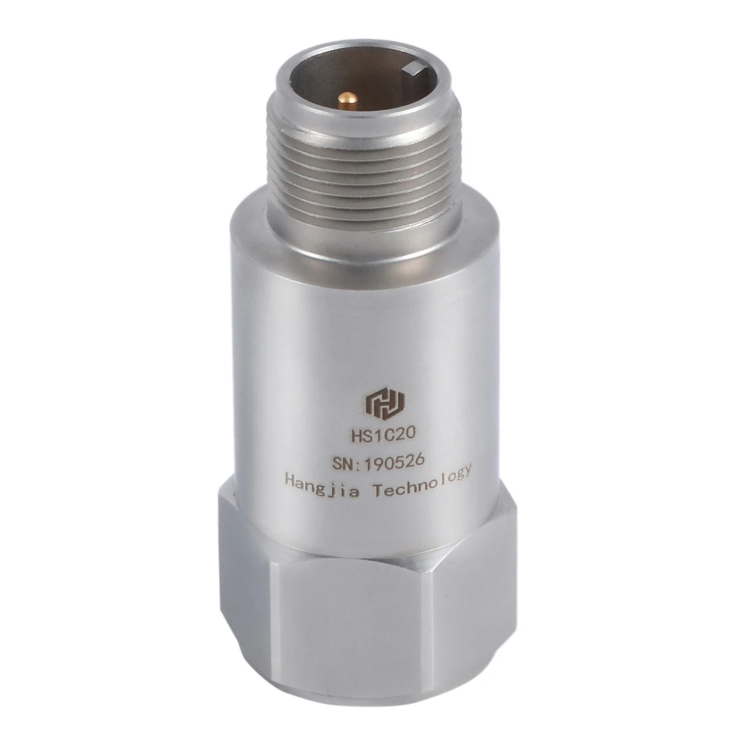 

HJSensor HS1C Stainless Steel Accelerometer Piezoelectric Speed Transducer Vibration Sensor