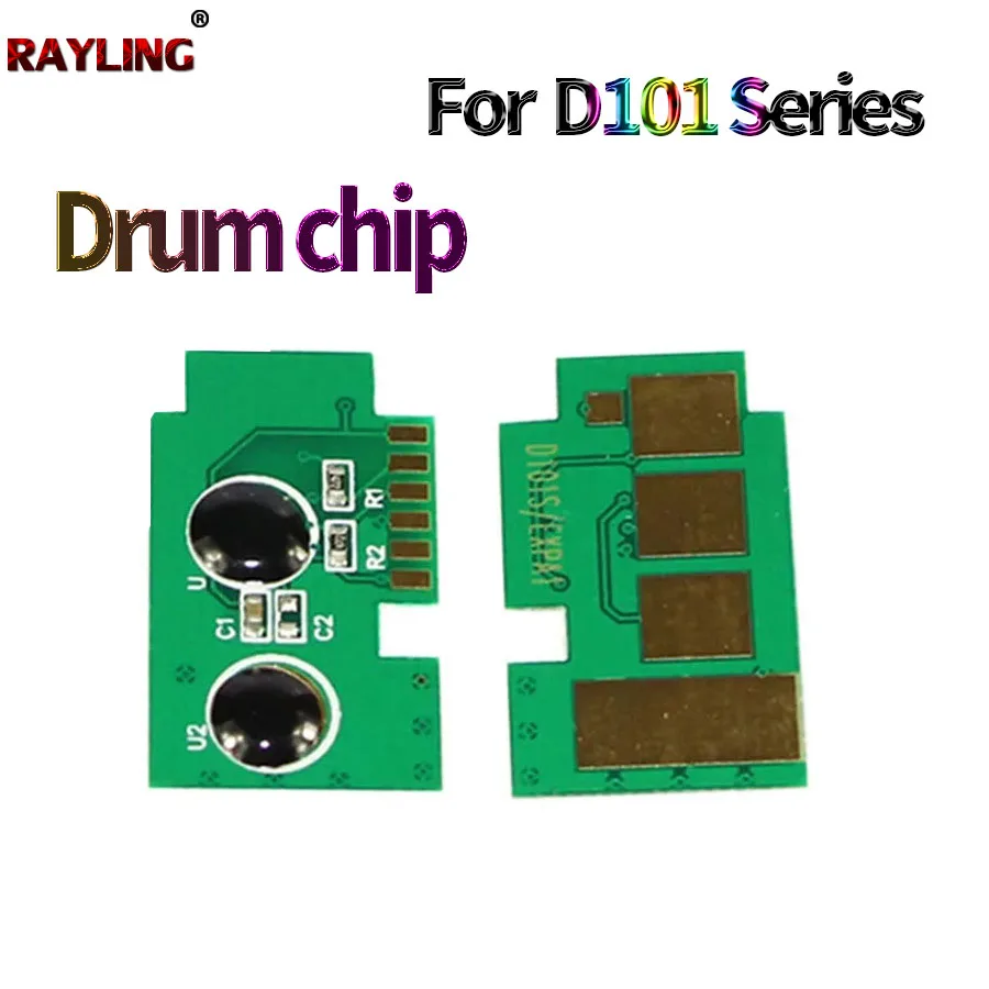 4X Copier Drum Chip For Use in Samsung MLT-D101S ML-2161 2166W 2162G SF-761P SCX-3406HW 3400 3405 3405F 3401FH English Version