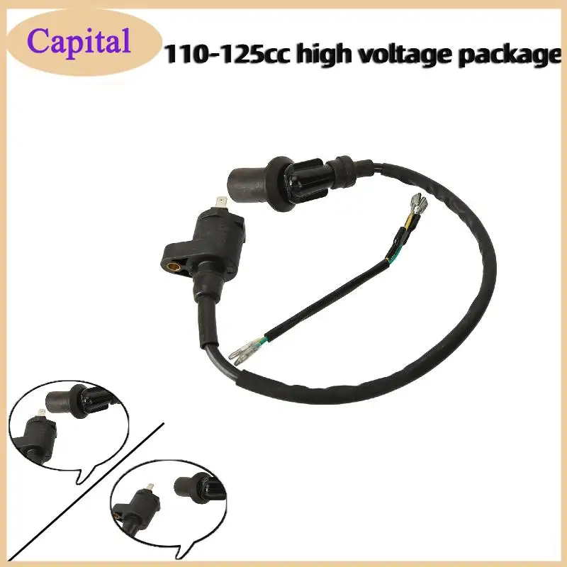 

Motorcycle Parts Rubber Ignition Coil For 110cc To 125cc Dirt Bike Ignition Coil With Wire Plug Motocross Accessories