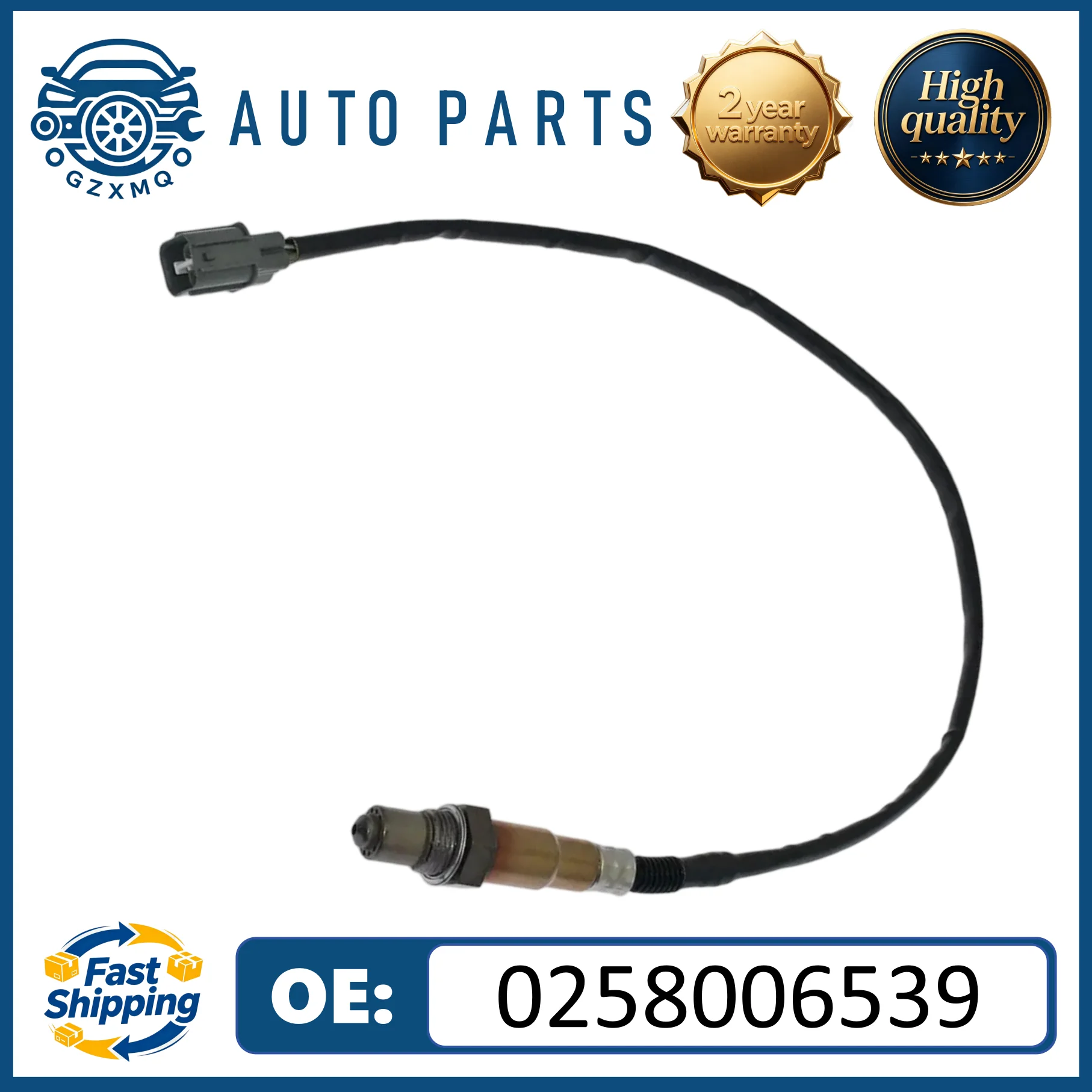 

0258006539 High-quality oxygen sensor, suitable for Honda Jazz 1.2L 1.3L 1.4L 1.2 i-DSI 0258006540 36531-PWE-E01 36531-PWE-G01