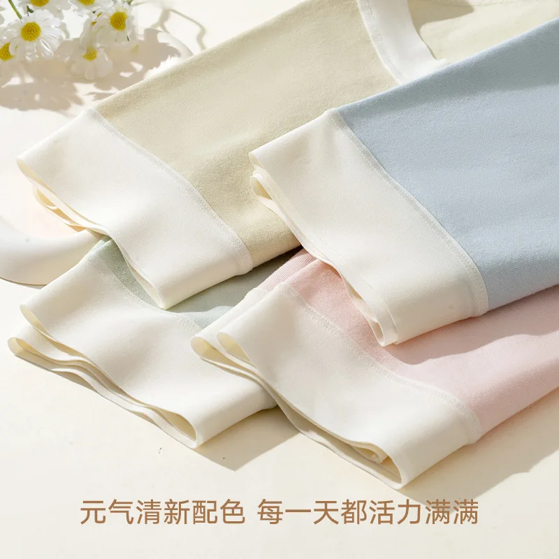 40-50KG 5PCS  Ladies High Waist Cotton Underwear Factory Wholesale Explosions Mulberry Silk Antibacterial Crotch Private Girls