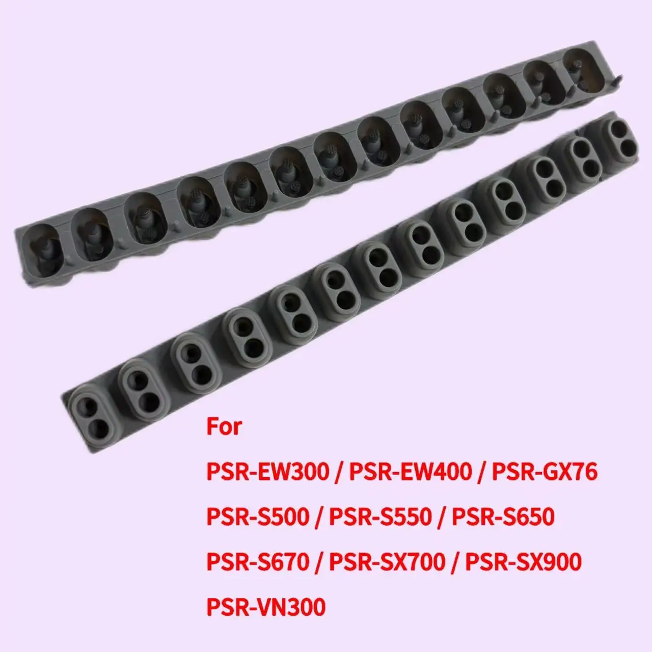 Rubber Strip For Yamaha PSR-EW300 PSR-EW400 PSR-GX76 PSR-S500 PSR-S550 PSR-S650 PSR-S670 PSR-SX700 PSR-SX900 PSR-VN300 (1pcs)