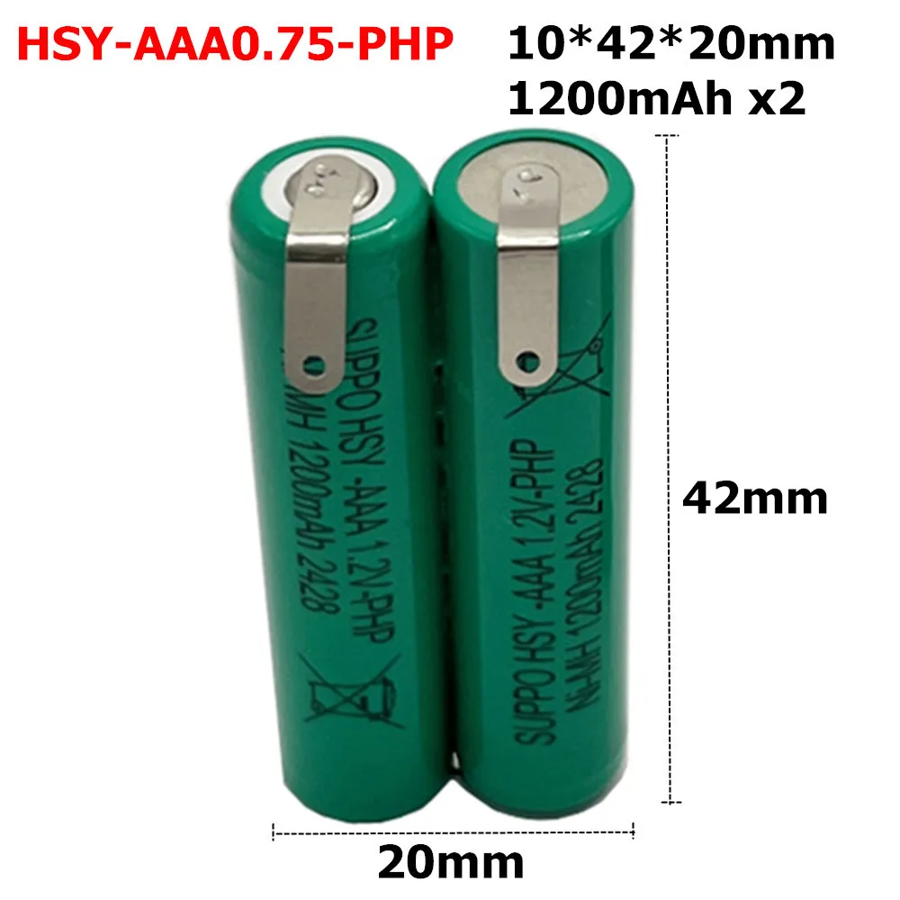 2.4V 750mAh Ni-Mh Battery For Philips S5077 5070 S5078 FT658 FT618 FT668 FT688 S5080 S5081 S5090 S5095 YS534 YS536 shaver razors