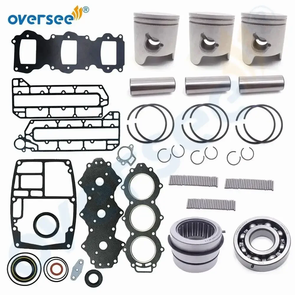 

Комплект для капитального ремонта коленвала и силовой головки 6H3 STD для Yamaha 2T 60HP 70HP 3 цилиндра 100-255-11