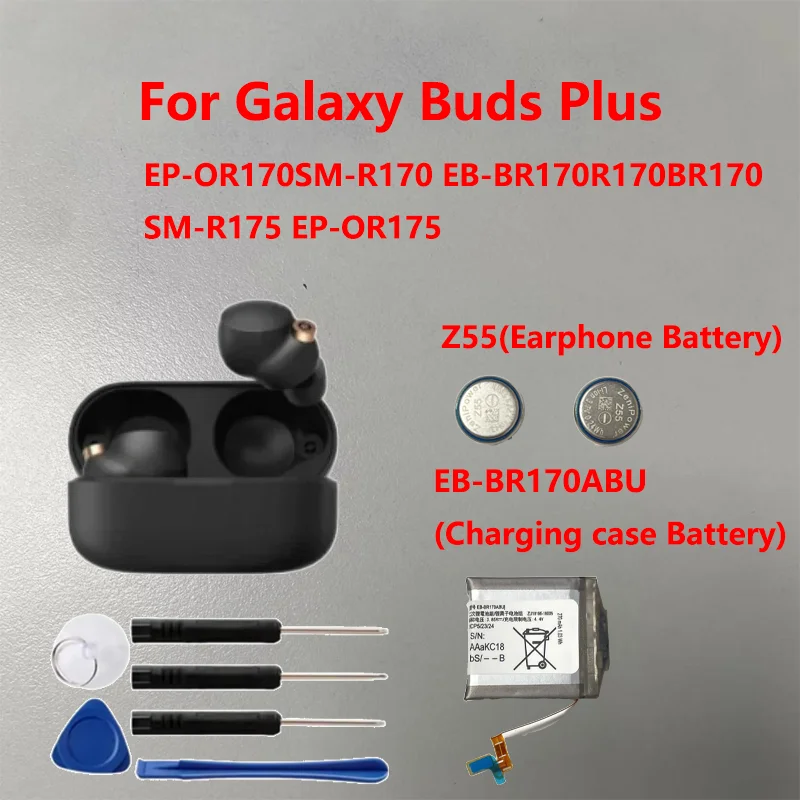 

Аккумулятор EB-BR170ABU 42 мм 270 мАч для Samsung Galaxy Buds/Buds Plus SM-R175 EP-QR175, отсек для наушников, аккумулятор для гарнитуры