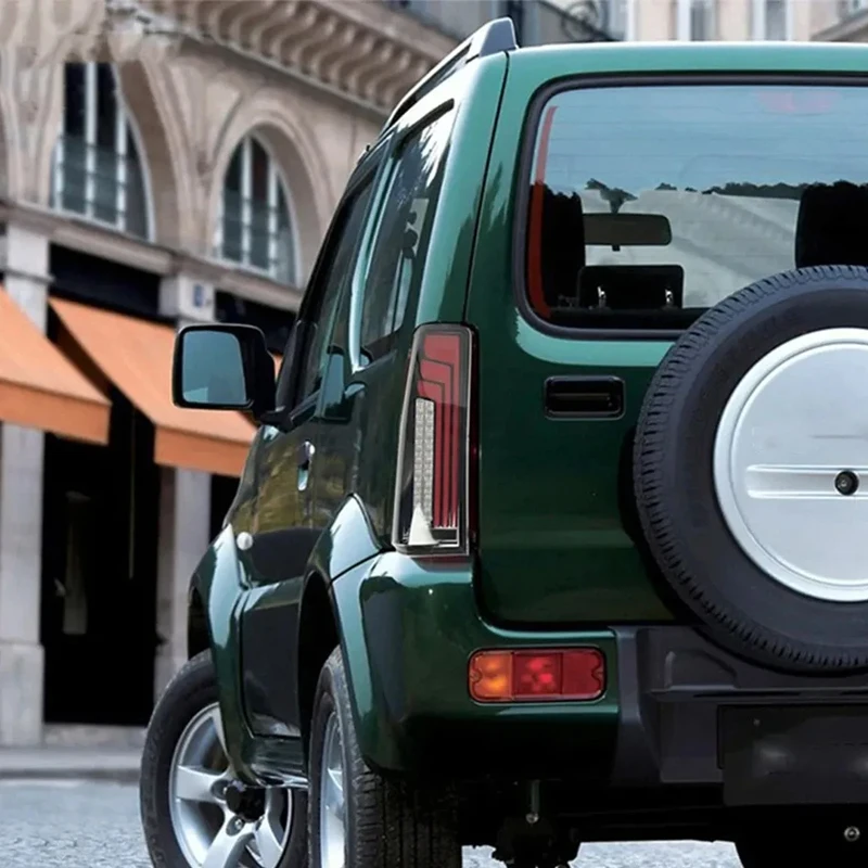 

For 07-17 Suzuki Jimny taillight assembly modified LED running lights, brake lights, flowing water turn signals Car Accessories