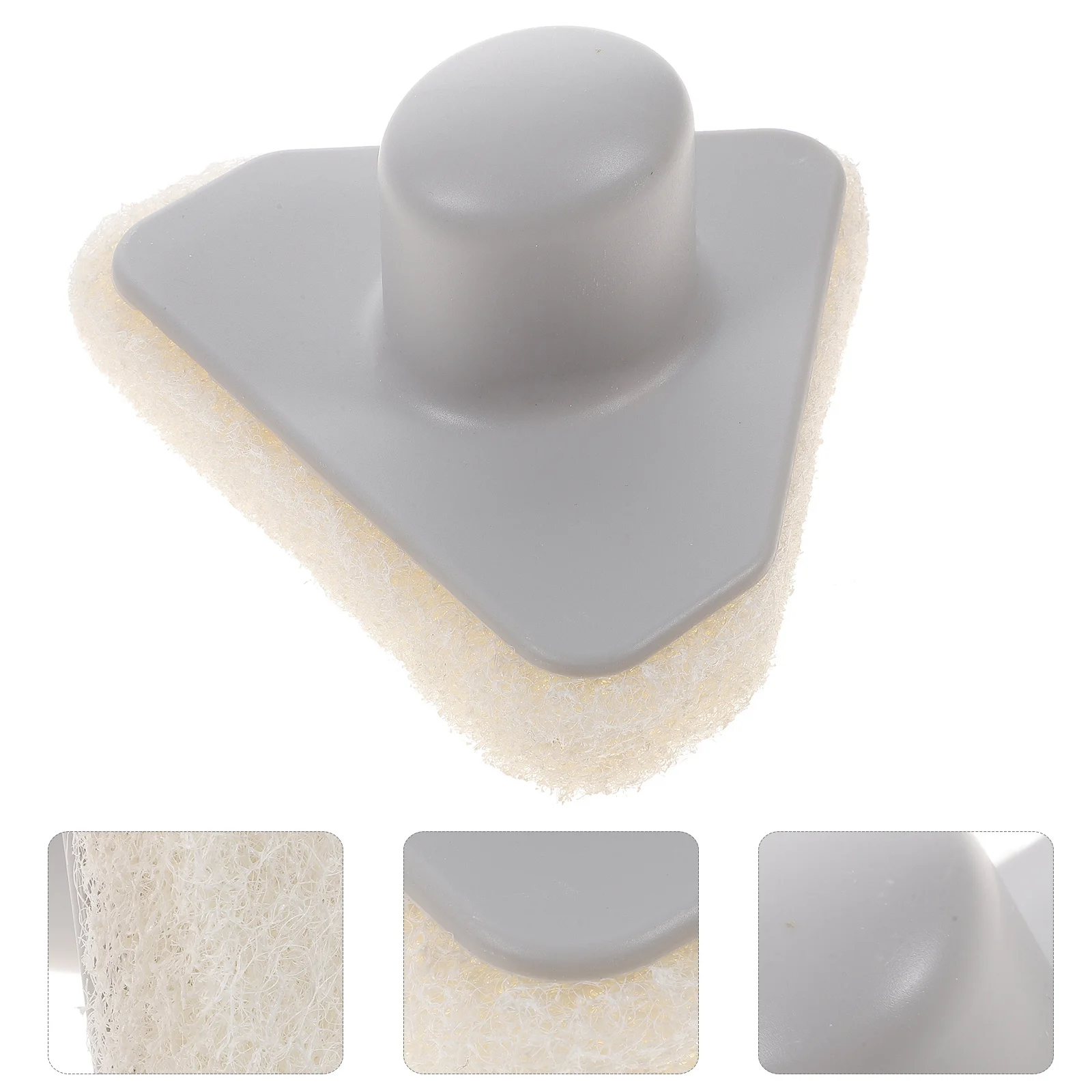 

1Pcs Light Green Multi-Purpose Cleaning Sponge Brush Ergonomic Handle Scrubbing Pad for Dishes Pots Pans Oven Toilet Shower