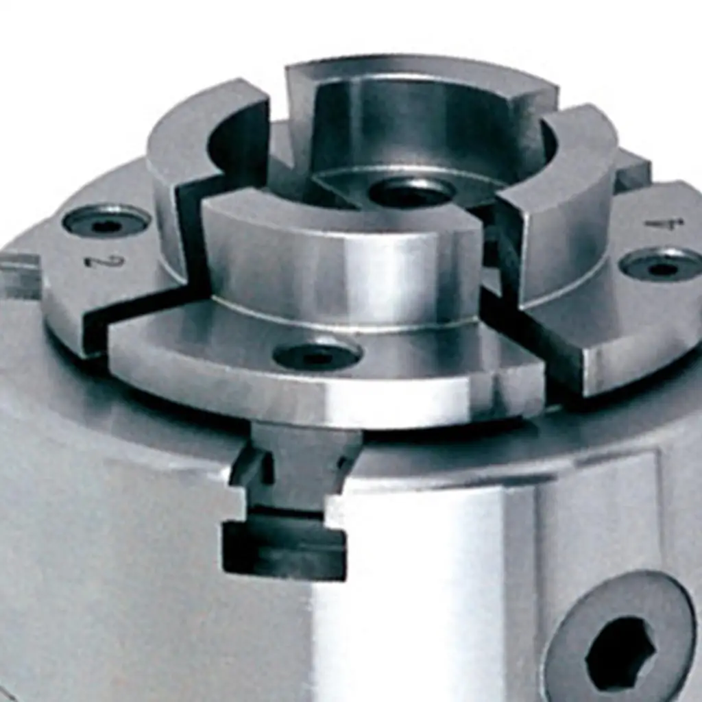 Four Jaw Self-centering Lathe Chuck Durable Steel Design Modern Style for Woodworker Machine 1x8tpi