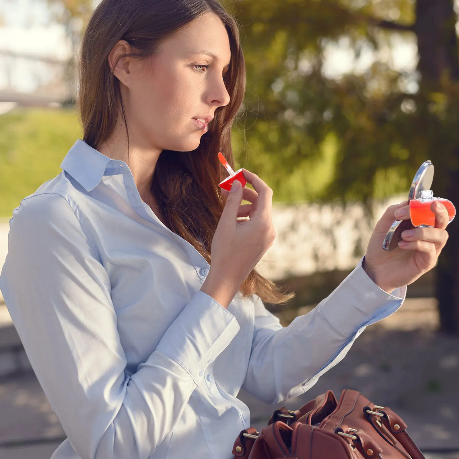 20 szt. Pojemników na błyszczyk w kształcie serca, DIY tubki na balsam do ust, mini kompaktowe, szczelne, przenośne do codziennego użytku, prezent, butelka na szminkę