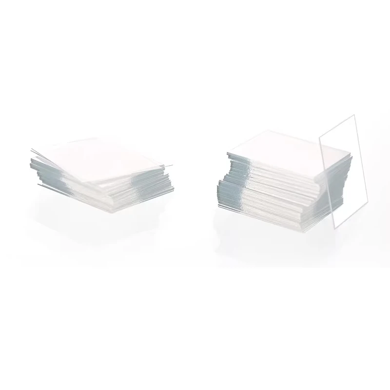 Cover Glass High Borosilicate Glass Square And Rectangular For Laboratory Microscopes High Purity No-cleaning Required