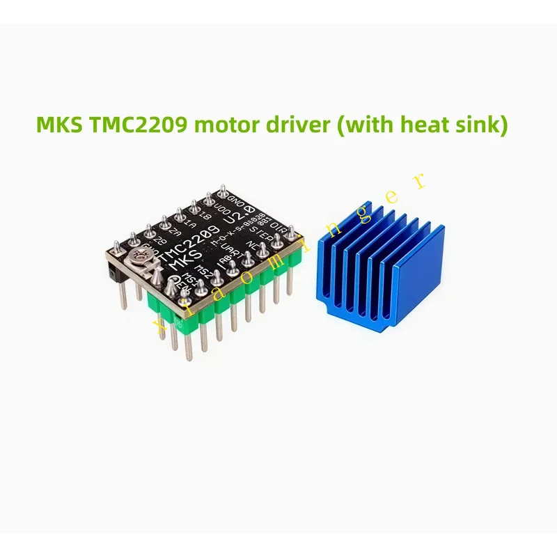 newfor Makerbase MKSTMC2209 motorer heat sink 3D printer motor driver ultra-quiet high current unlimited position return to zero