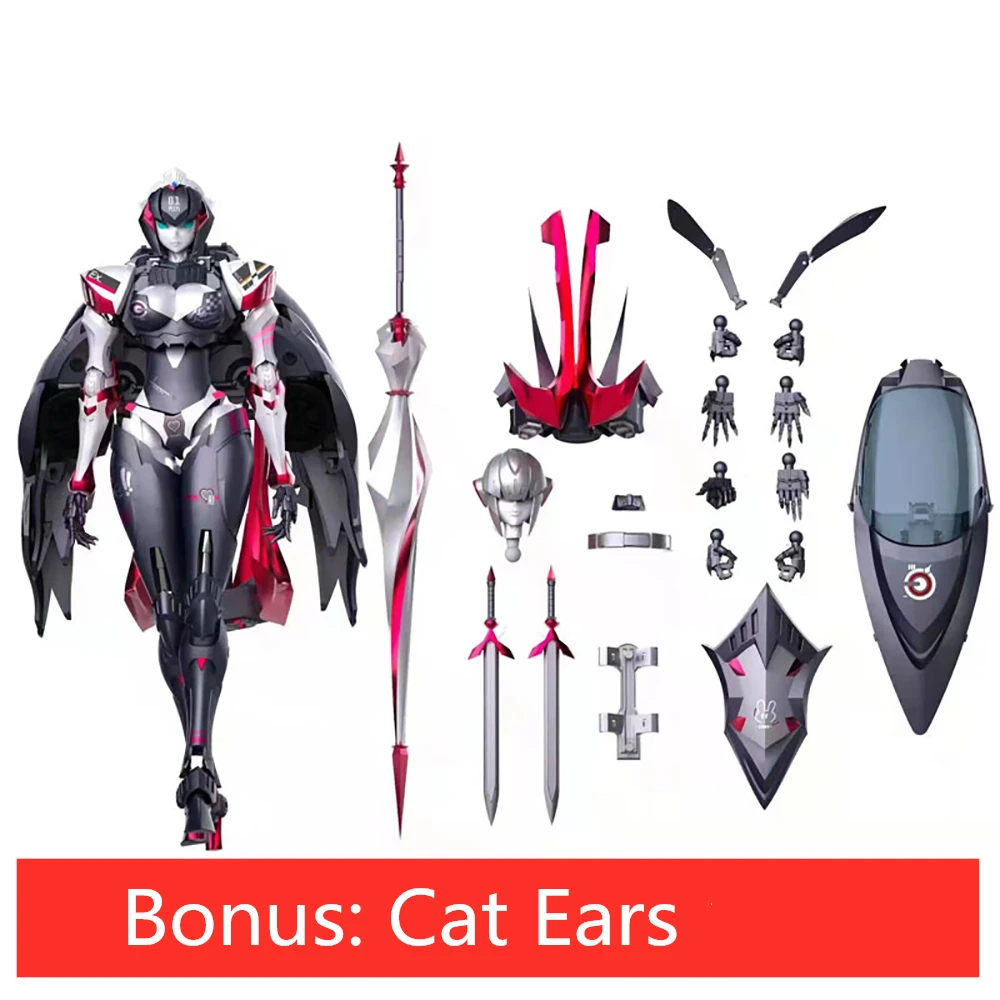 

New BigFirebird Build EX-01PLUS EX01 MOOKA MOCHA Mobile Suit Girl Alloy Model Action Figure Toy With Box in stock