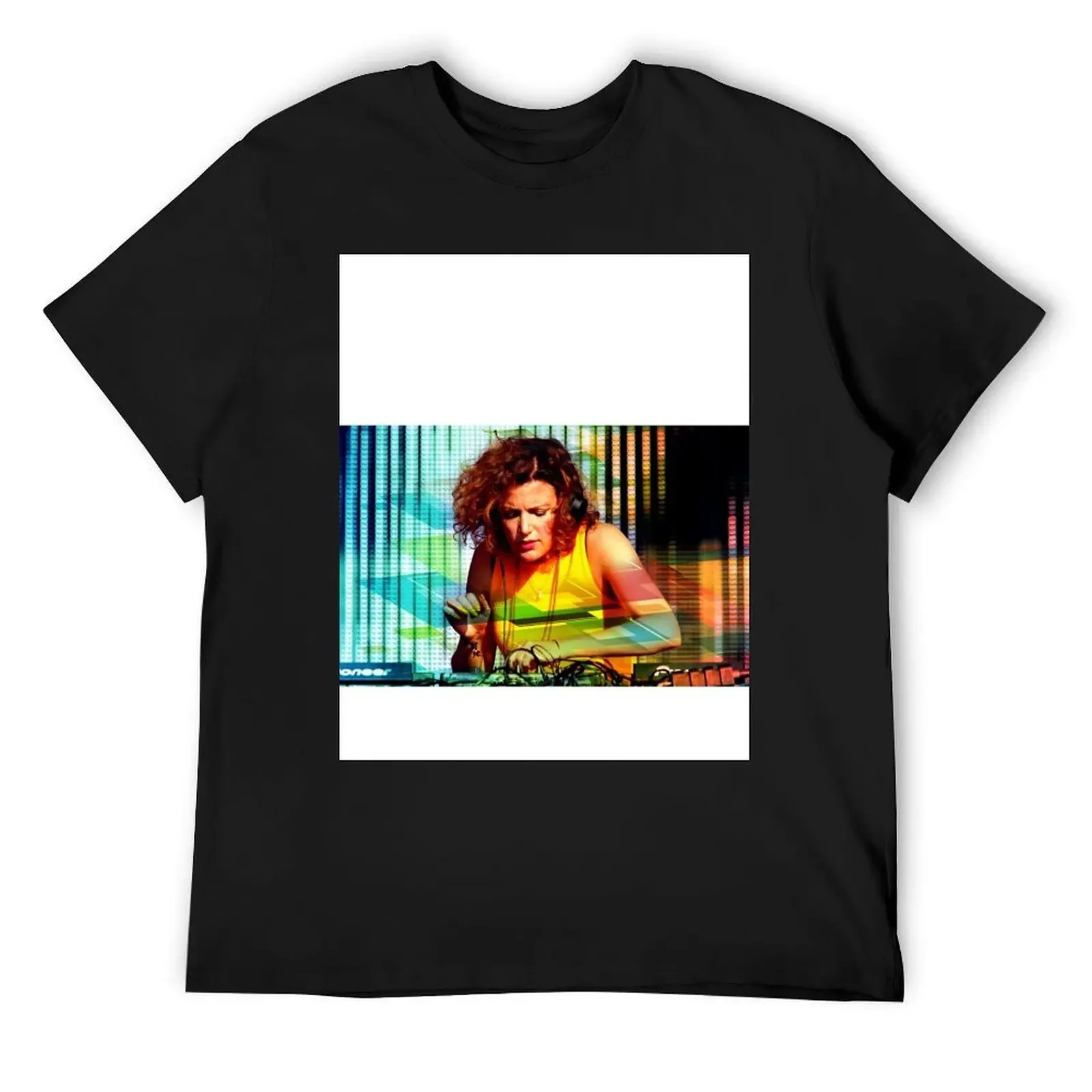 Annie Mac Disc jockey T-Shirt essential t shirt boys whites street wear plus sizes mens big and tall t shirts