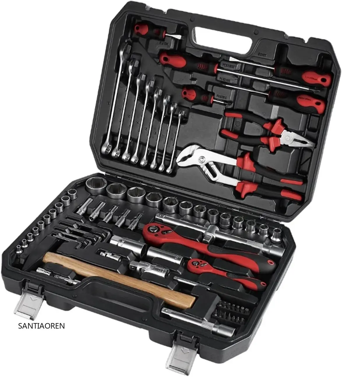 

2025215 Sets Multi-Function Socket Ratchet Wrench Household Auto Repair Toolbox Hardware Set for Workshop Use