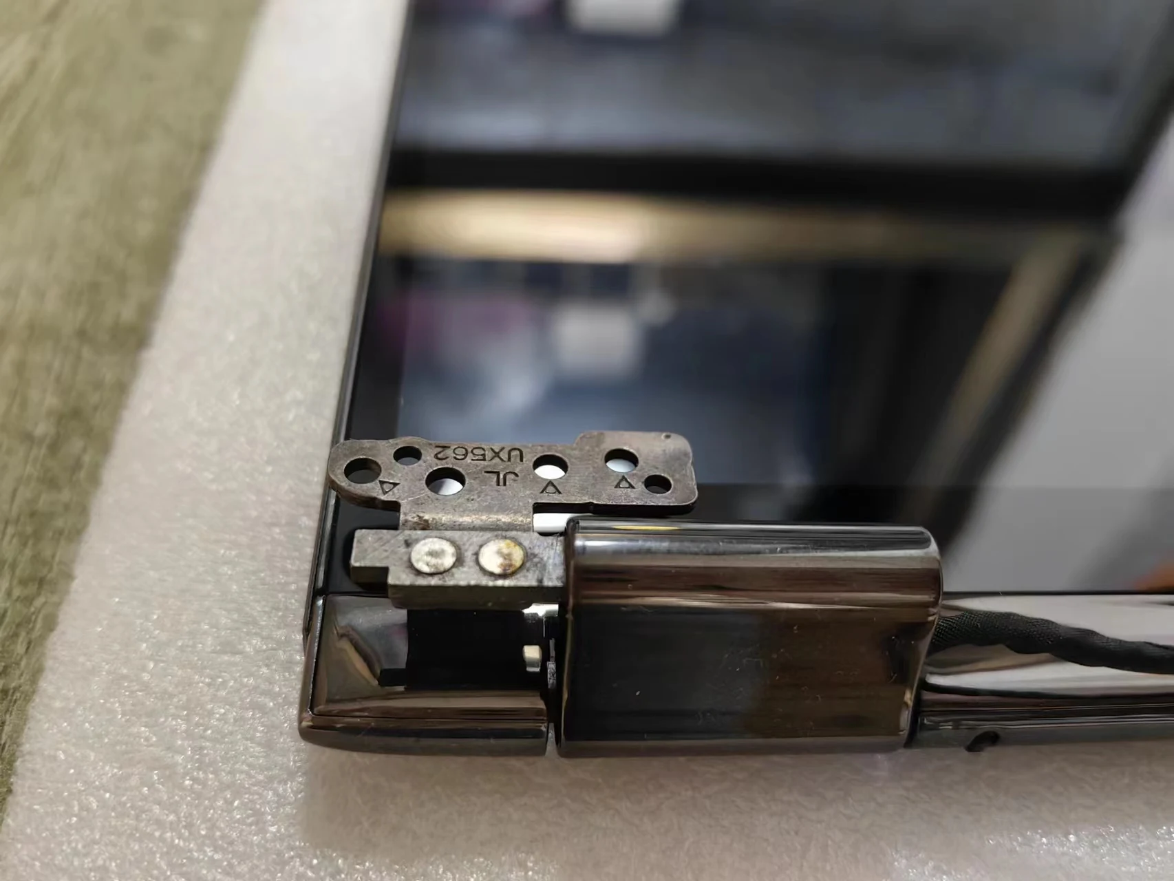 Imagem -04 - Tela Lcd 156 Polegadas para Asus Zenbook Flip 15 Ux562 Q536f Q536fd Laptop Parte Superior com Toque 3840x2160