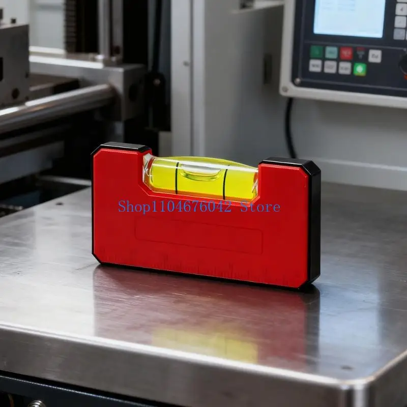652F Versatile Plastic Level with 60mm Single Vial Suitable for Craftsmen and Home Users in Multiple Environment