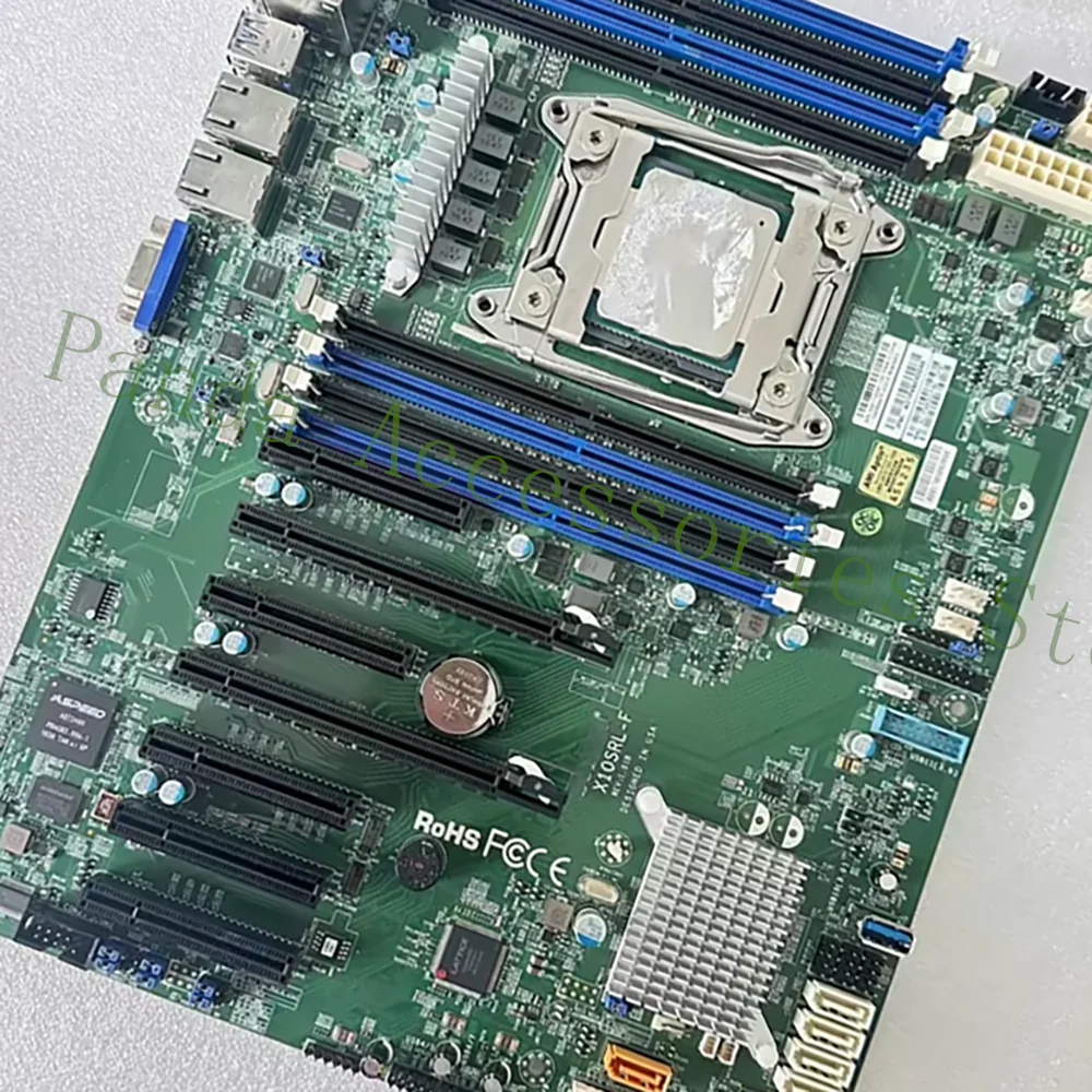 X10SRL-F single channel X99 server motherboard C612 chipset with 8 DDR4 memory slots