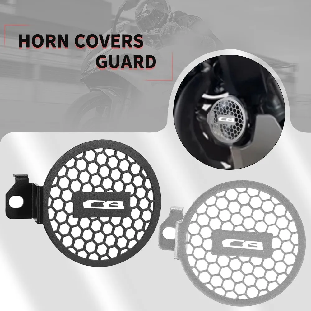 

2024 Motorcycle Horn Covers Guard Protector FOR HONDA CB125R CB150R CB300R CB650R CB125 R CB 650 R 2017-2022 2021 2020 2019 2018