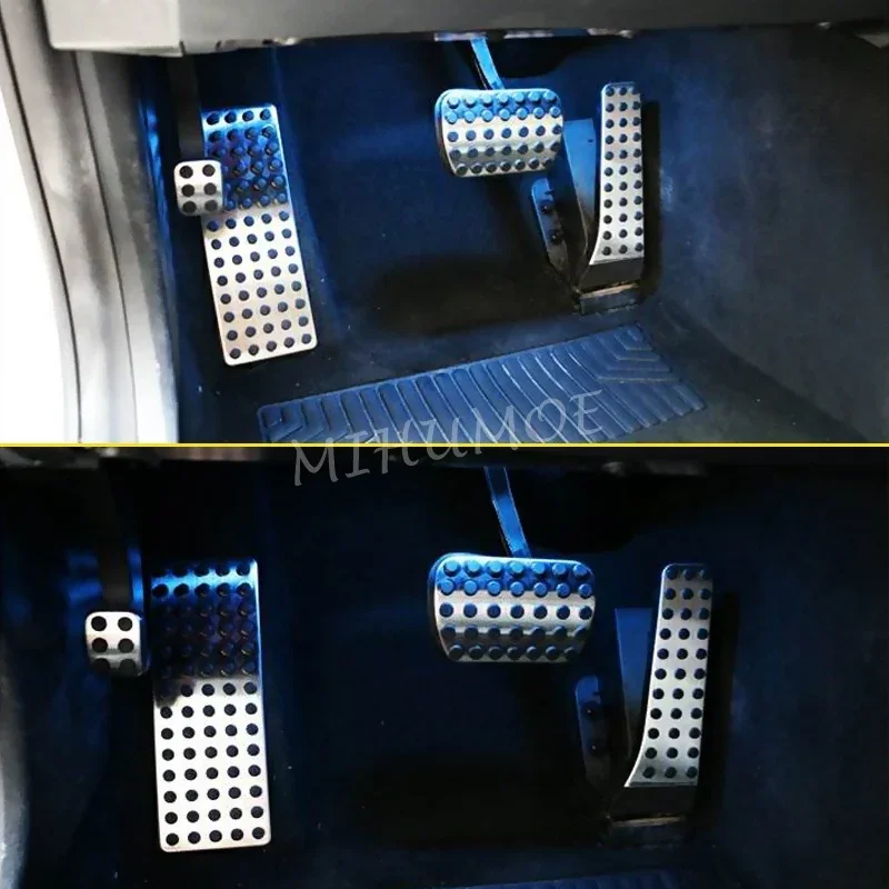 For Mercedes C E S GLC CLS GLE GLS Class W205 C205 W212 W213 C257 X253 W218 Footrest Dead Gas Brake Accelerator Pedal Cover Set