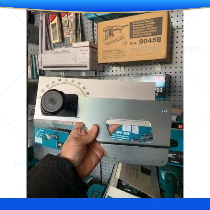 

For Makita Rail Guide Right Angle Gauge 90 Degree Adapter Inclined Guide Sleeve Angle Gauge 196664-7